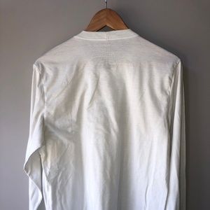 Patagonia Shirts - Patagonia White Long Sleeve Logo T Patagonia Shirts - Patagonia White Long Sleeve Logo T